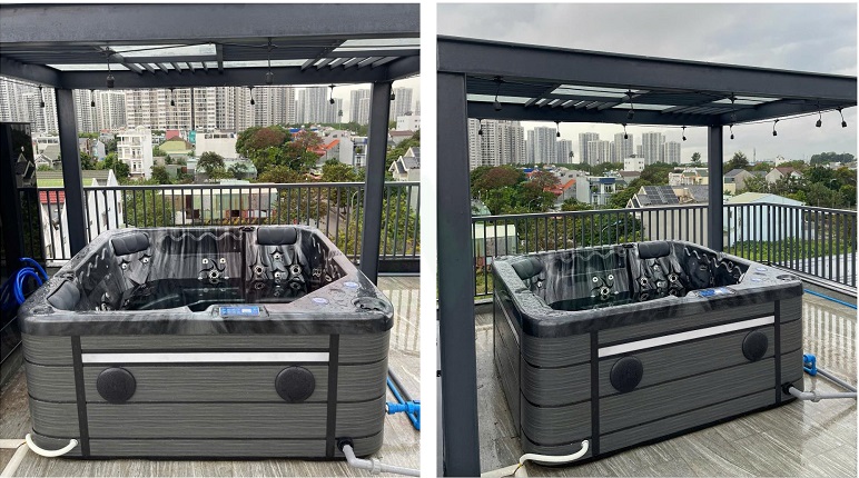 Lắp bồn sục cho anh Phi Thủ Đức