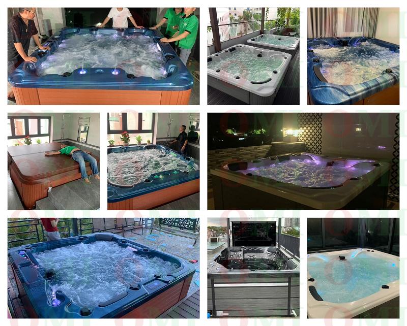 DỰ ÁN BỒN TẮM SỤC ĐÃ THI CÔNG