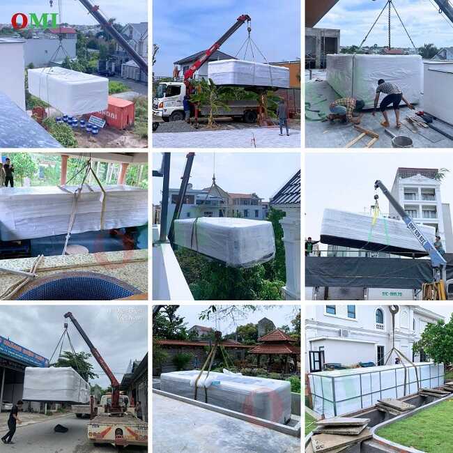 Những dự án đã thi công bể bơi jacuzzi của MCK