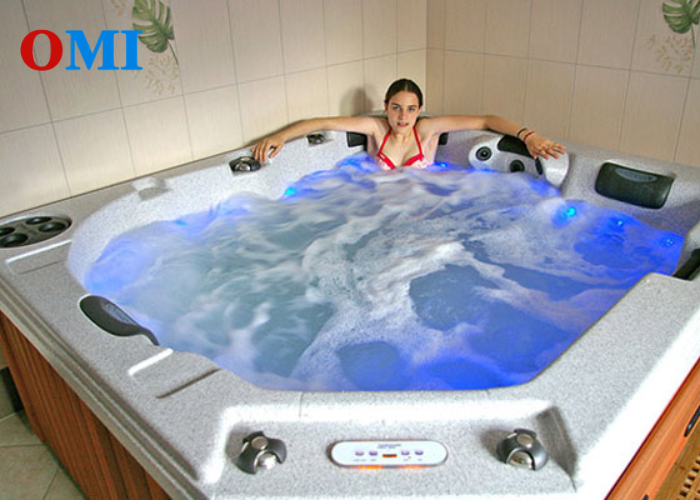 Bồn sục đôi Jacuzzi - Trải nghiệm massage thư giãn tại nhà