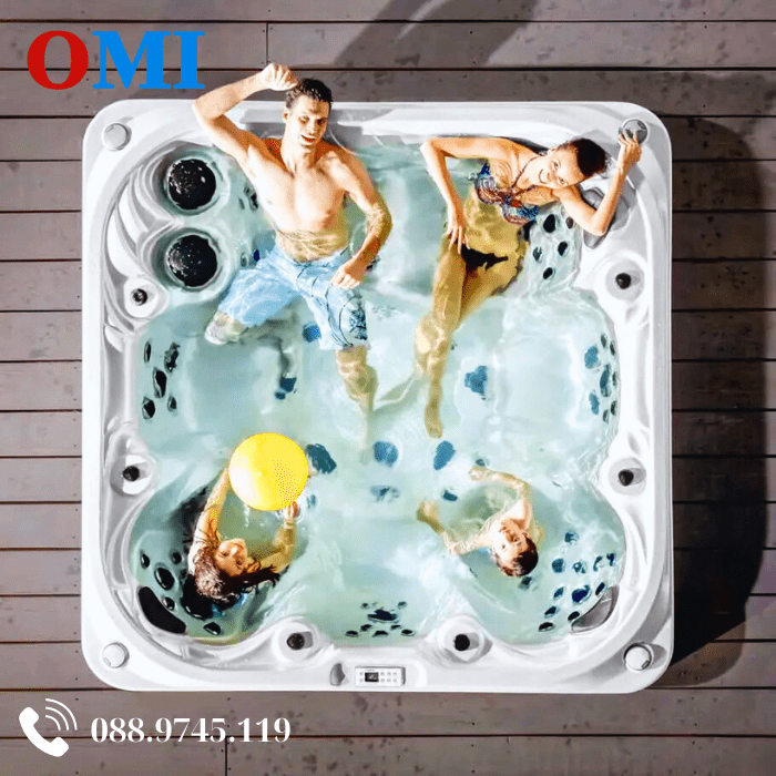 Lợi ích của bồn tắm sục jacuzzi cao cấp