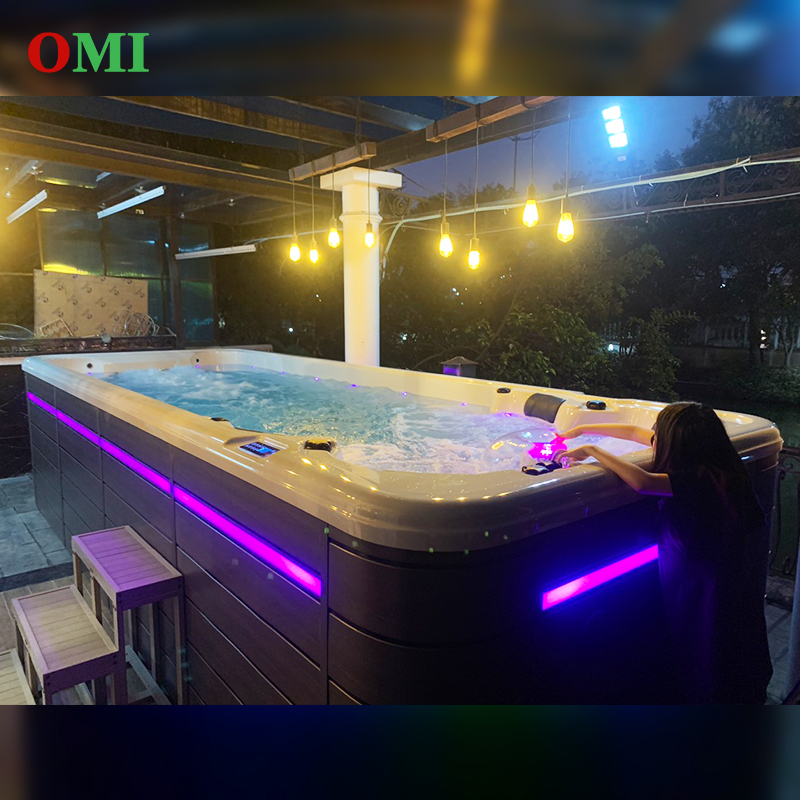 Lắp đặt bể bơi thông minh OMI OM-630B lắp khách vinhomes
