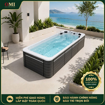 BỂ BƠI THÔNG MINH OMI OM-630B (DÀI 5M85, 4 GHẾ)