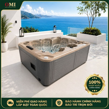 BỒN TẮM JACUZZI NHẬP KHẨU OMI OM-6288 - 6 GHẾ SỤC SPA
