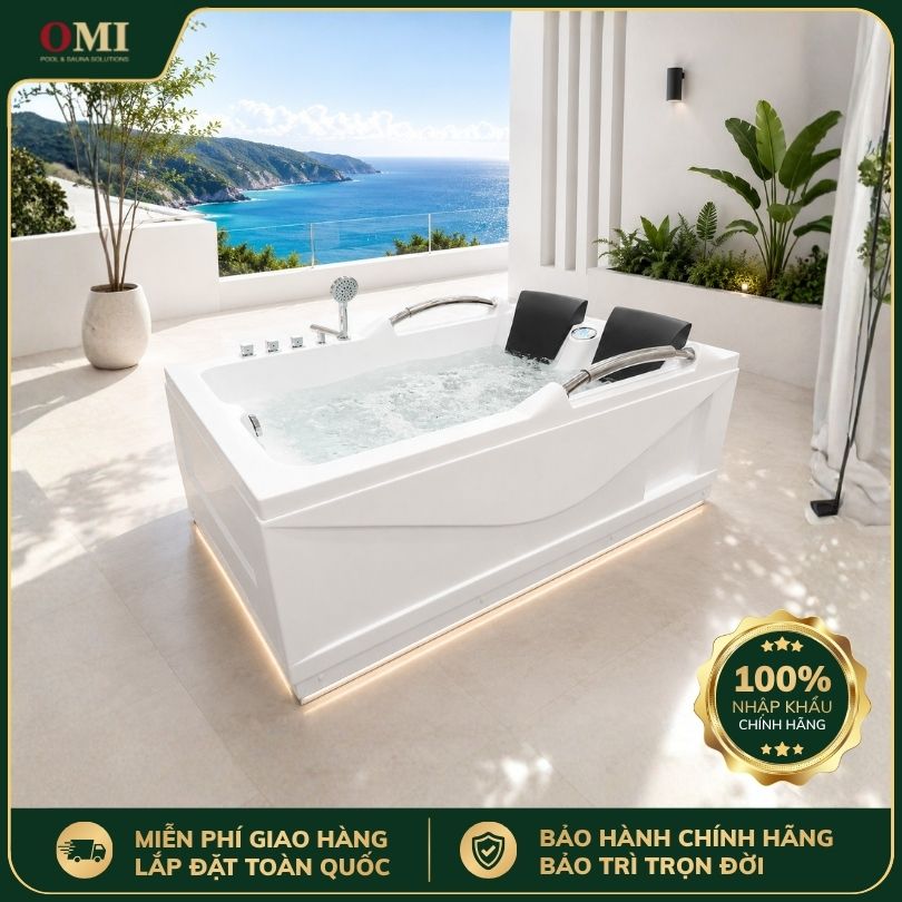 BỒN SỤC ĐÔI MASSAGE OMI OM-N73 - 2 NGƯỜI