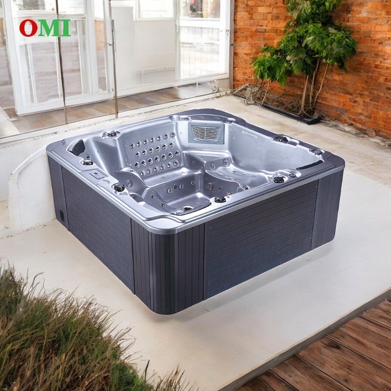 BỂ SỤC JACUZZI OMI OM-624GR - 5 GHẾ (3 NGỒI 2 NẰM)