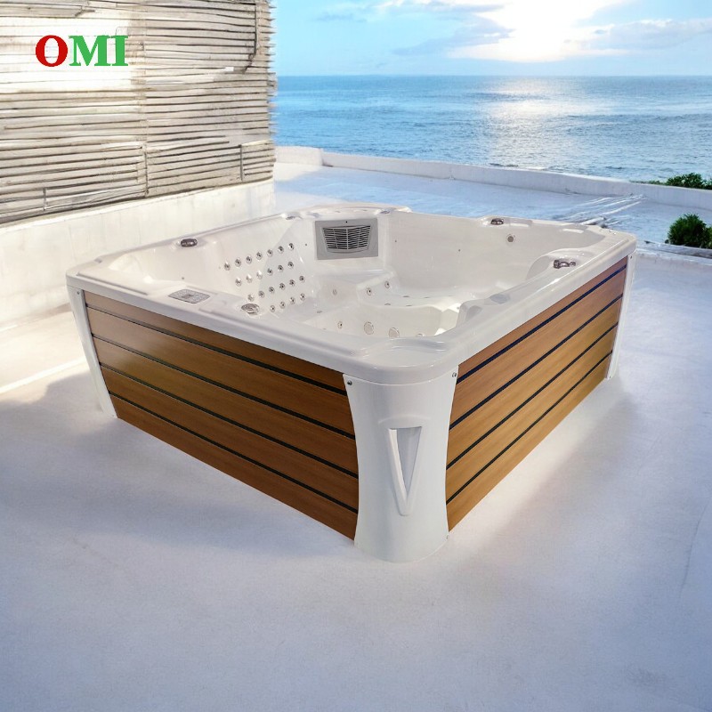 BỒN SỤC JACUZZI OMI OM-624TN - 5 GHẾ (3 NGỒI 2 NẰM)