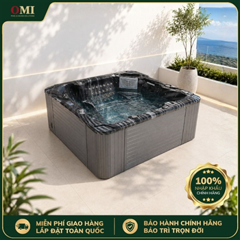 BỒN SỤC SPA OMI OM-624B - 5 GHẾ (3 NGỒI 2 NẰM)
