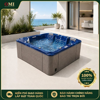 BỒN TẮM SỤC GIA ĐÌNH OMI OM-624 - 5 GHẾ SỤC MASSAGE