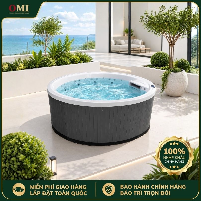 BỒN TẮM SỤC JACUZZI OM-588 - 9 GHẾ