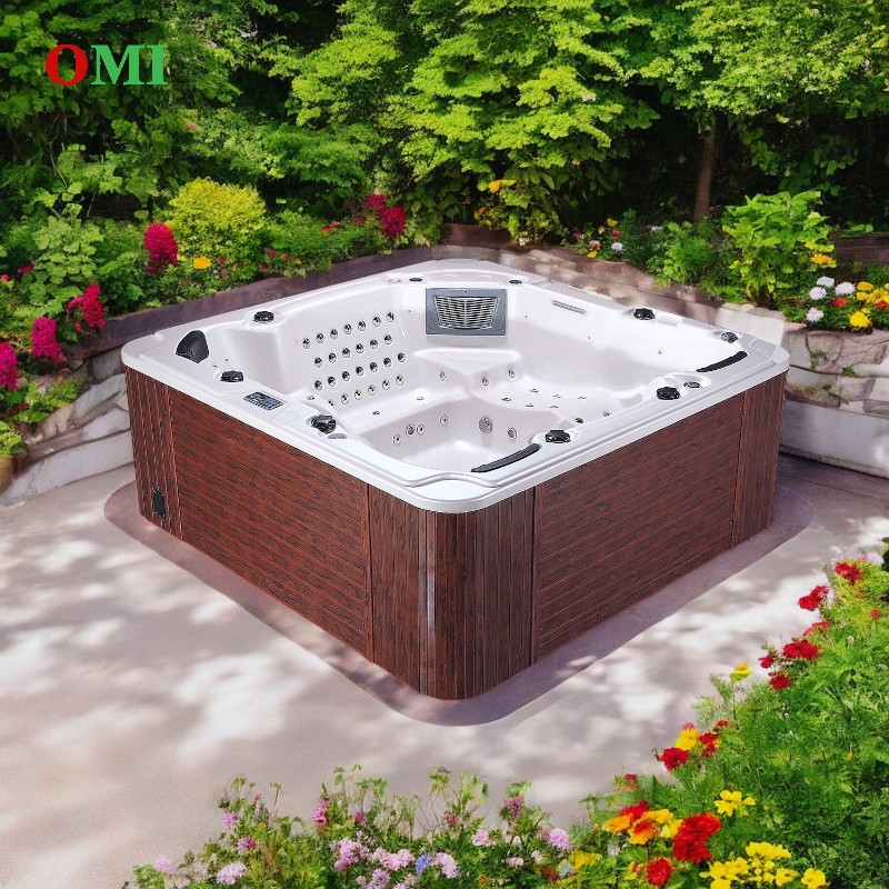 BỒN TẮM SỤC JACUZZI OMI OM-624MN - 5 GHẾ (3 NGỒI 2 NẰM)