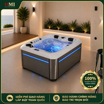 BỒN TẮM SỤC OMI OM-608A - 3 GHẾ (1 NGỒI 2 NẰM)