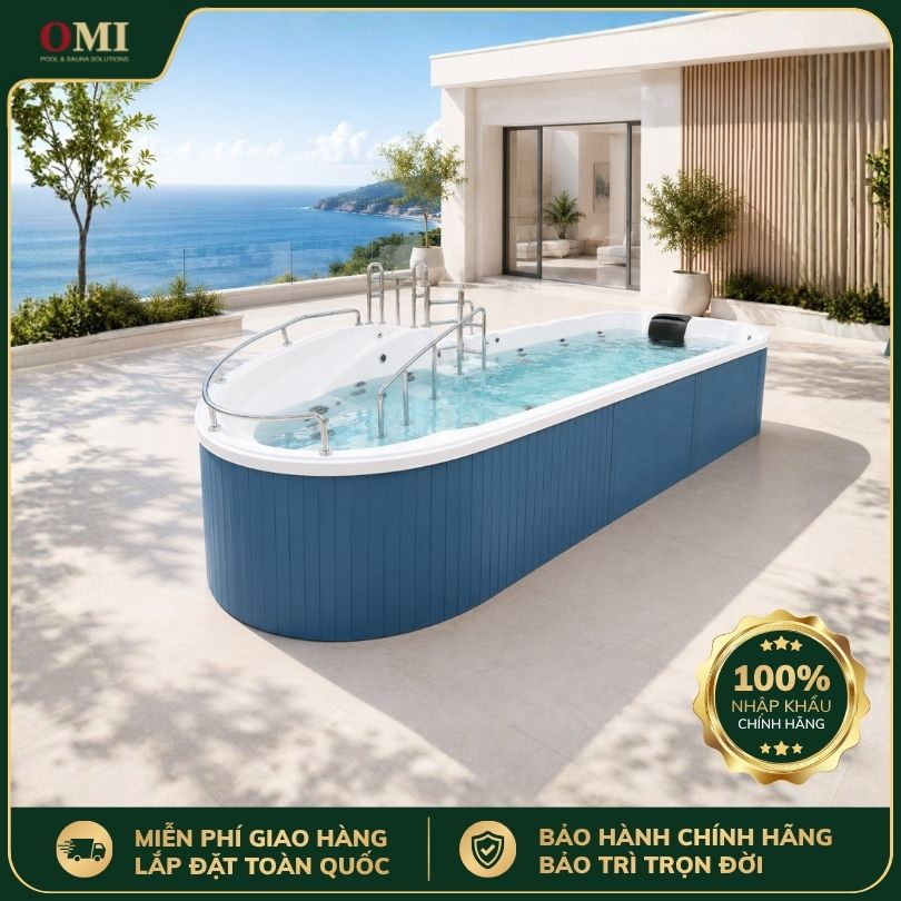 HỒ BƠI JACUZZI OMI OM-02 DÀI 5M8