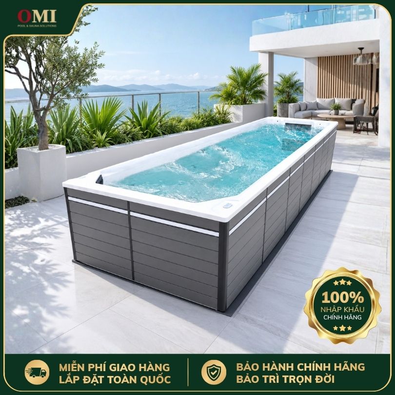 HỒ BƠI JACUZZI OMI OM-611 DÀI 11M8